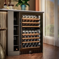 Винный шкаф Meyvel MV77PRO-KBT2 компрессорный двухзонный